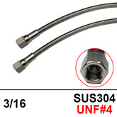 스텐 테프론 편조 3/16인치 (SUS304-7/16UNF#4) (22607) 