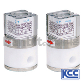 PTFE 솔밸브(공기압식)-NC/NO(화학약품) HCTV 6A-15A (41408)