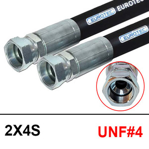 고압호스제작 2인치X4S(250bar) UNF#4 (22354)