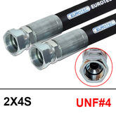 고압호스제작 2인치X4S(250bar) UNF#4 (22354)