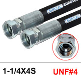 고압호스제작 1-1/4인치X4S(340bar) UNF#4 (22352) 