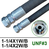 유압호스제작 1-1/4인치(1W/2W) UNF#3 (22336) 