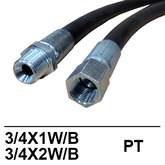 유압호스제작 3/4인치(1W/2W) PT나사 (22348) 