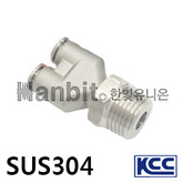 SUS304 원터치피팅 S4Y (15406) 
