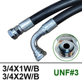 유압호스제작 3/4인치(1W/2W) UNF#3 (22334) 