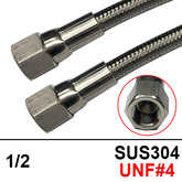 스텐 테프론 편조 1/2인치 (SUS304-7/8UNF#4) (22610) 