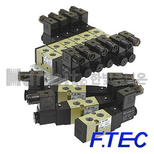 F.TEC 솔밸브(1/4,5port) DH3100/3200/3300/3400/3500 (12114) 
