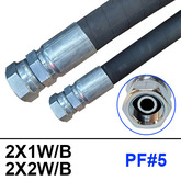 유압호스제작 2인치(1W/2W) PF#5 (22328) 