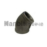 흑 나사45도엘보 (51521) 