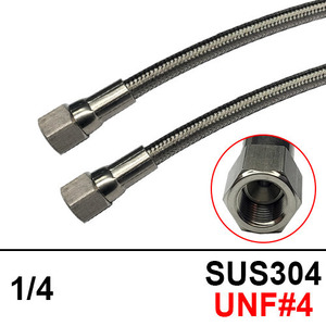 스텐 테프론 편조 1/4인치 (SUS304-1/2UNF#4) (22608) 