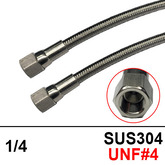 스텐 테프론 편조 1/4인치 (SUS304-1/2UNF#4) (22608) 