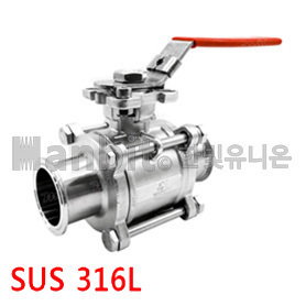 쎄니.볼밸브(3P)수동 2페럴(SUS316L)-통시트 (52422) 